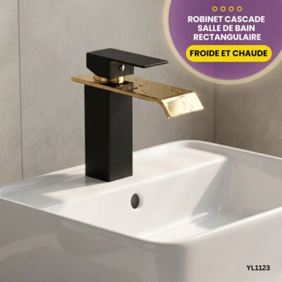 Robinet Cascade Salle de Bain Rectangulaire YL1123