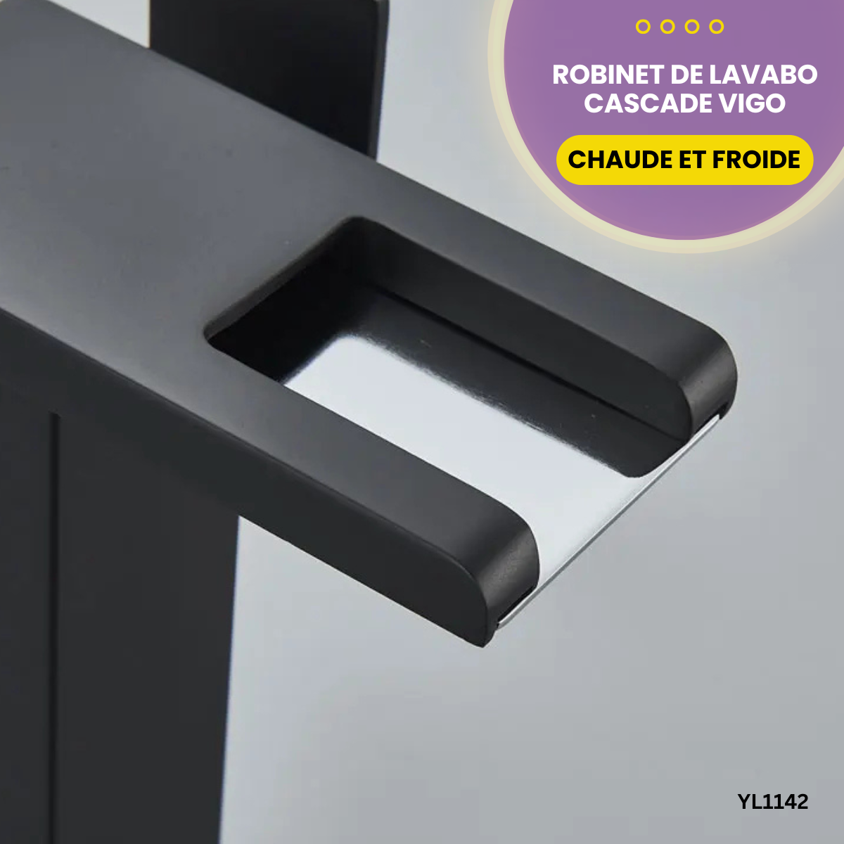 Robinet de Lavabo Cascade Vigo YL1142 – Image 4