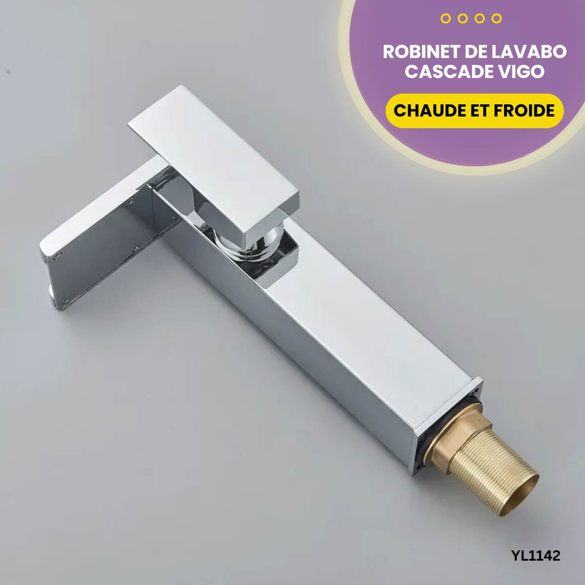 Robinet de Lavabo Cascade Vigo YL1142 – Image 5