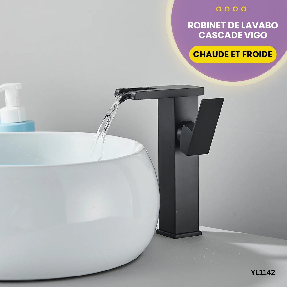 Robinet de Lavabo Cascade Vigo YL1142