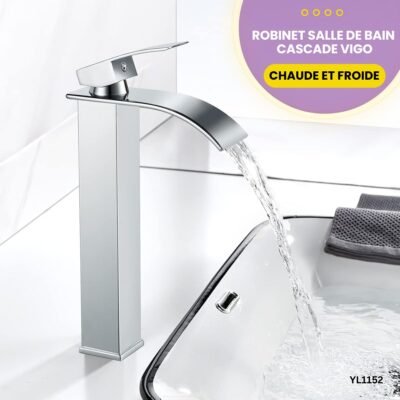 Robinet salle de bain cascade Vigo YL1152