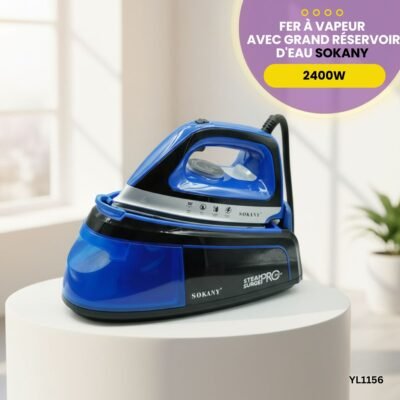 Fer à vapeur avec grand réservoir d'eau SOKANY YL1156