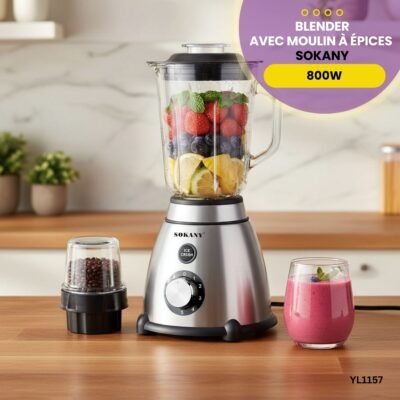 Blender avec moulin à épices SOKANY YL1157