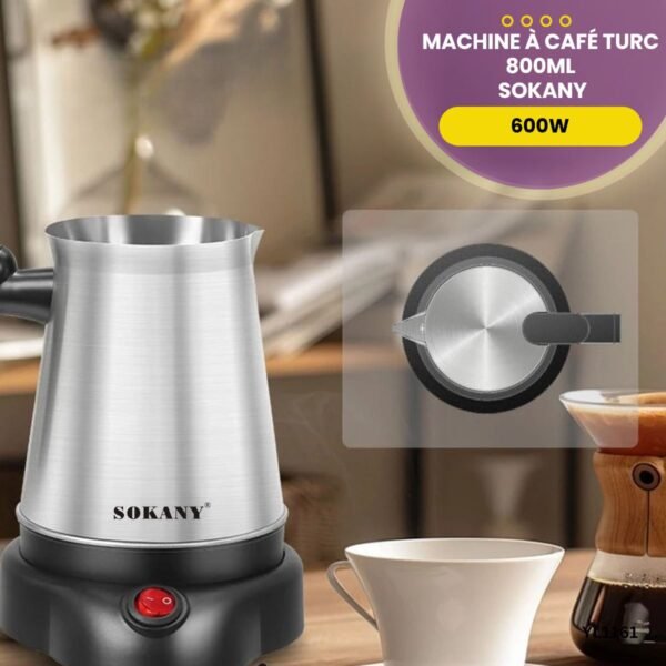 Machine à Café Turc SOKANY YL1161 – Image 2