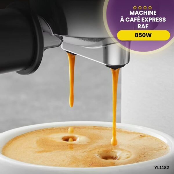 Machine à Café Expresso RAF 850W YL1182 – Image 3