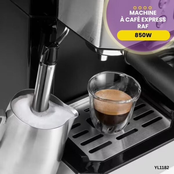 Machine à Café Expresso RAF 850W YL1182 – Image 4