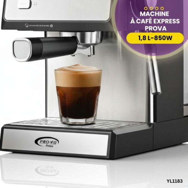 Machine à Café Express 1,8 L Prova 850W YL1183 – Image 4