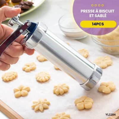 Presse à Biscuit et Sablé 14pcs YL1184