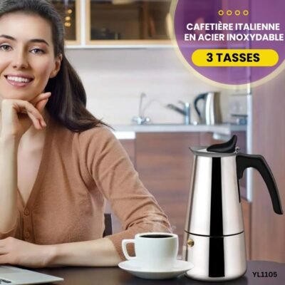 Cafetière italienne 3Tasses YL1105