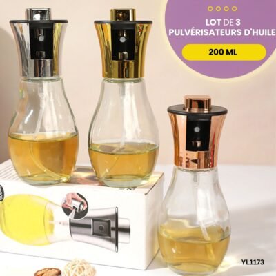 Lot de 3 pulvérisateurs d'huile YL1173
