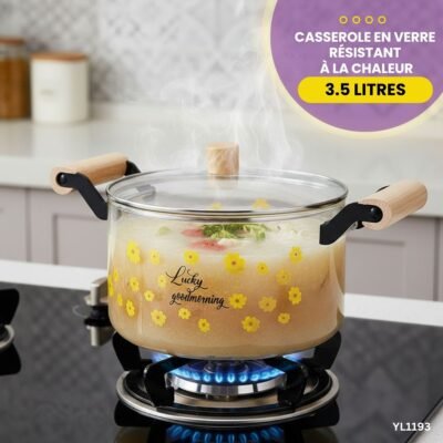 Casserole Résistant À La Chaleur 3.5L YL1193