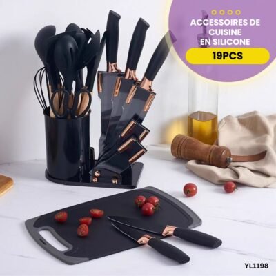 Ensemble de cuisine en silicone 19PCS YL1198