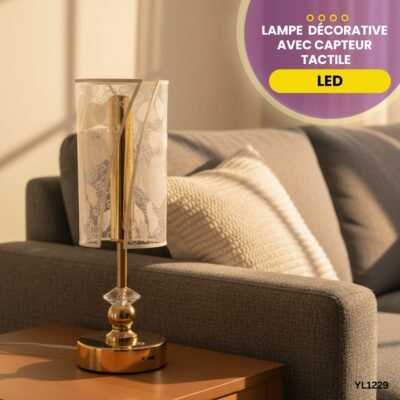 Lampe led décorative avec capteur tactile YL1229