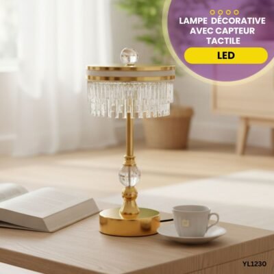 Lampe led décorative avec capteur tactile YL1230