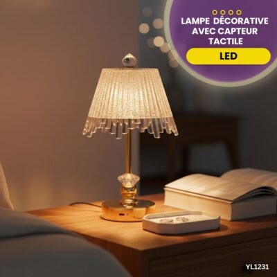 Lampe led décorative avec capteur tactile YL1231