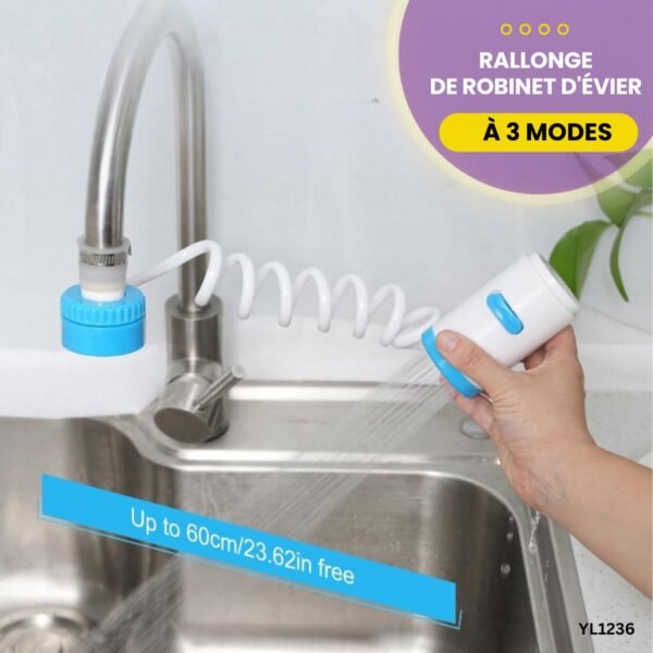 Rallonge de robinet d'évier à 3 modes YL1236 – Image 2
