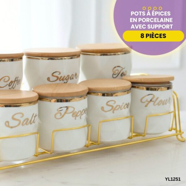 Pots à Épices avec Support YL1251 – Image 4