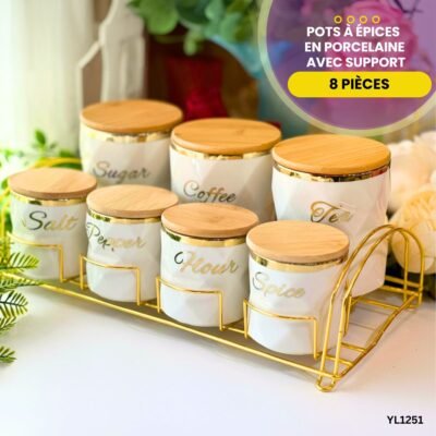 Pots à Épices avec Support YL1251