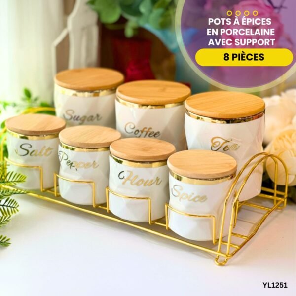 Pots à Épices avec Support YL1251