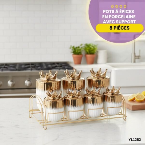 Pots à Épices avec Support YL1252 – Image 2