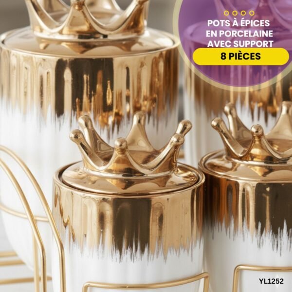Pots à Épices avec Support YL1252 – Image 3