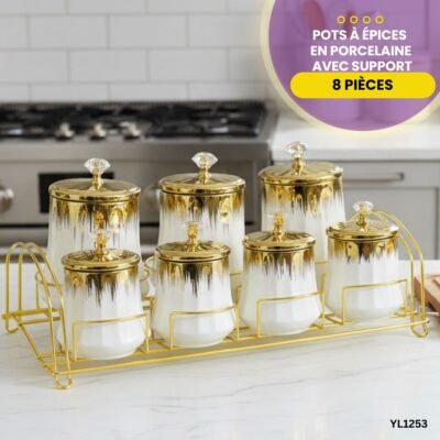 Pots à Épices avec Support YL1253