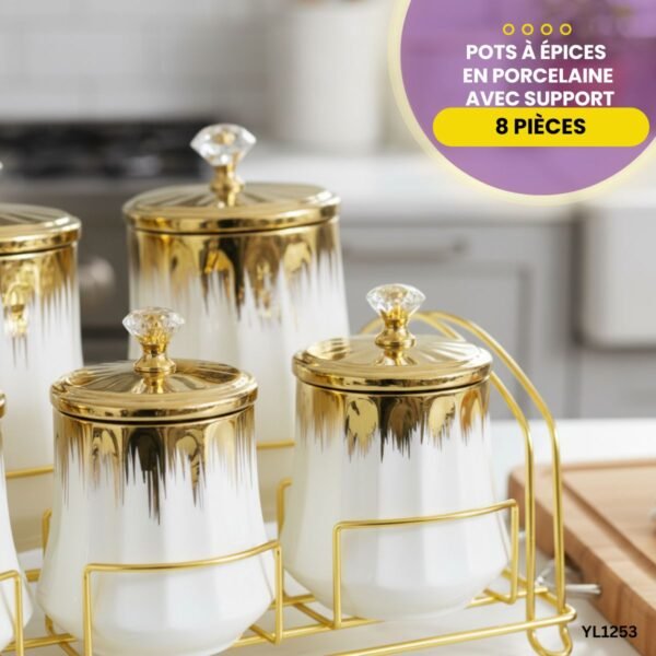 Pots à Épices avec Support YL1253 – Image 2