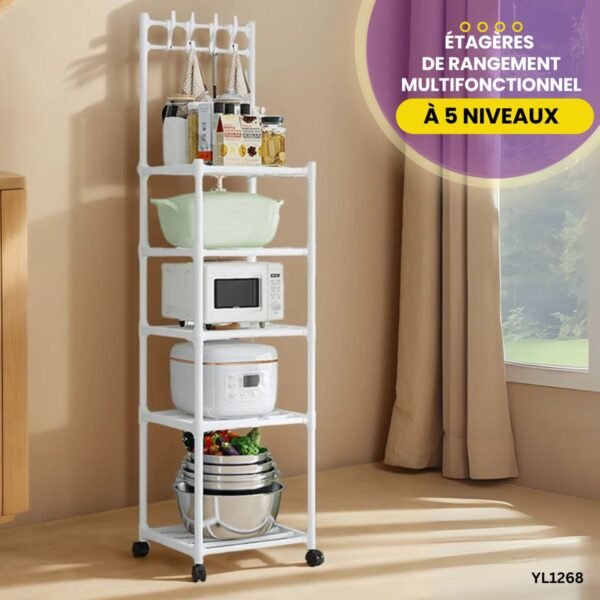 Étagères de rangement à 5 niveaux YL1268 – Image 4