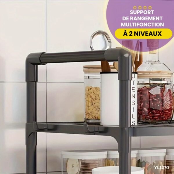 Support de Rangement à 2 Niveaux YL1270 – Image 4
