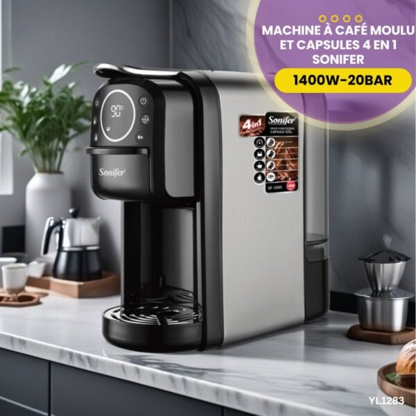 Machine à Café Moulu et Capsules YL1283 – Image 6