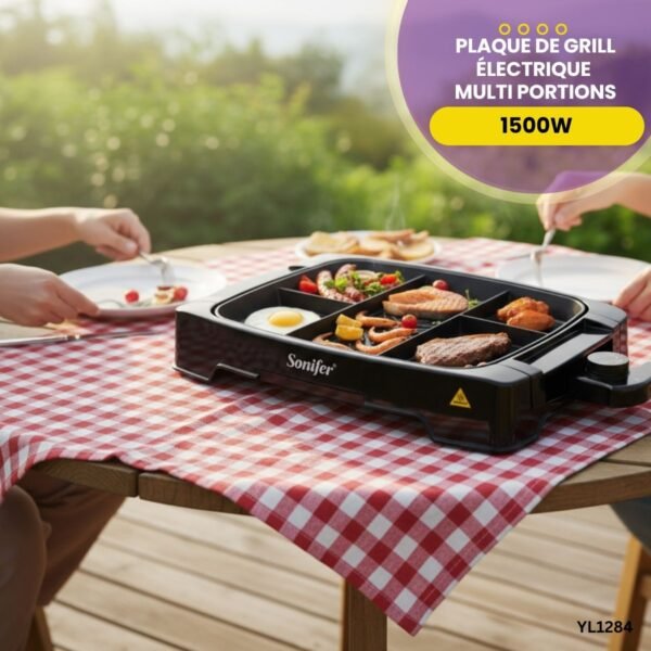 Grill Électrique Multi Portions YL1284 – Image 2