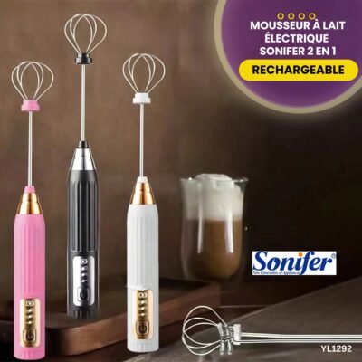 Mousseur à Lait Électrique 2 en 1 YL1292