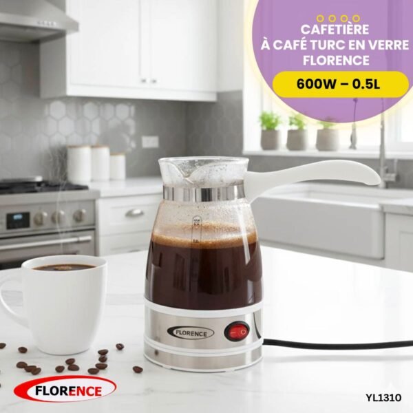 Cafetière à Café Turc Florence YL1310 – Image 2