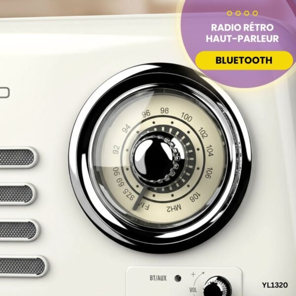 Radio Rétro Haut-Parleur Bluetooth YL1320 – Image 3