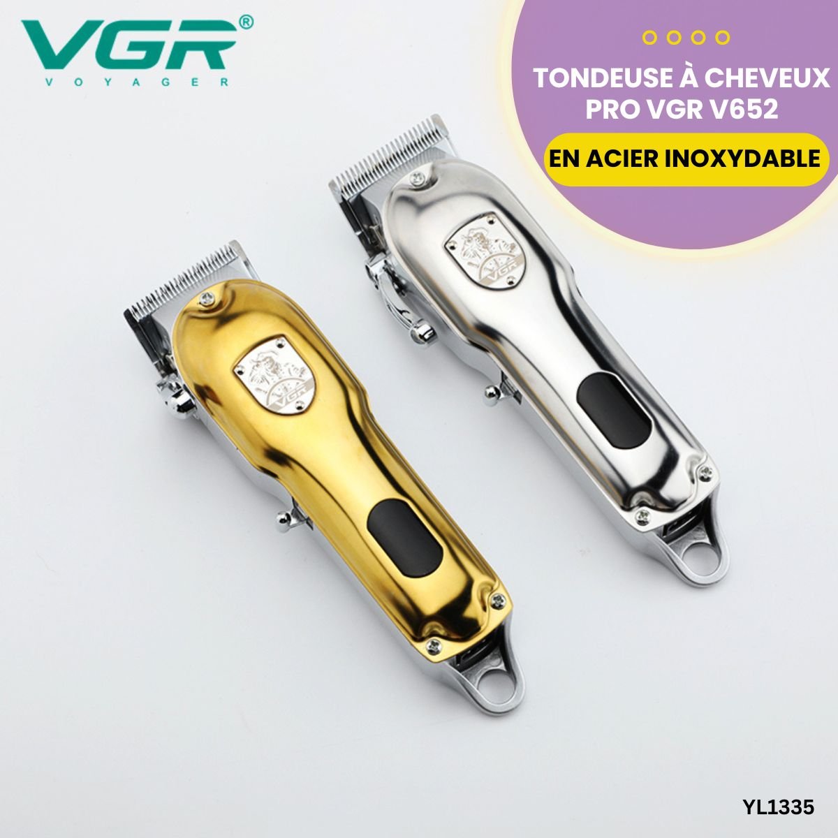 Tondeuse à Cheveux Pro VGR V652 YL1335 – Image 3