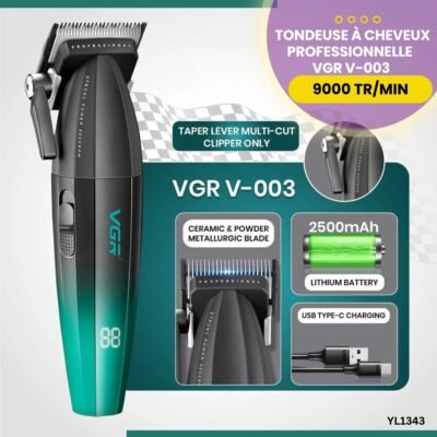 Tondeuse à Cheveux Pro VGR V-003 YL1343