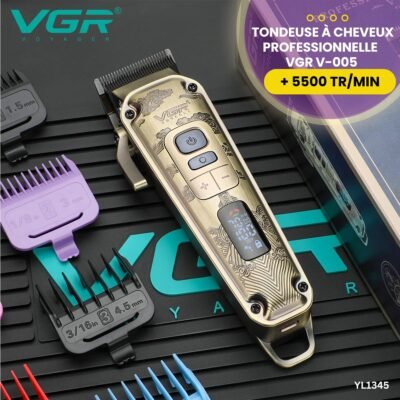 Tondeuse à Cheveux Pro VGR V-005 YL1345