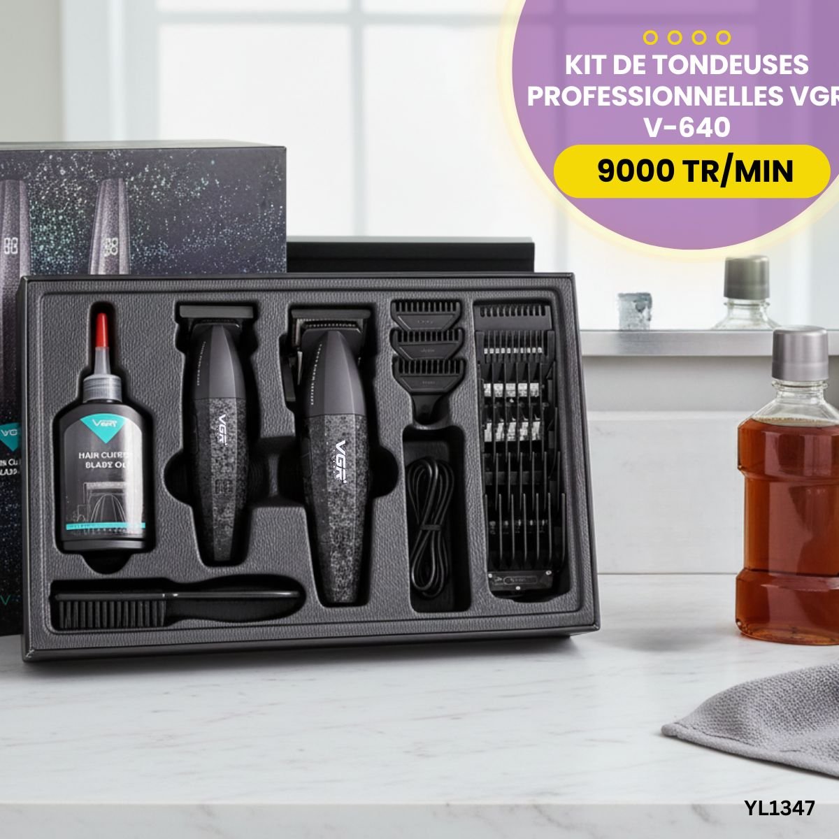 Kit de Tondeuses Pro VGR V-640 YL1347 – Image 2