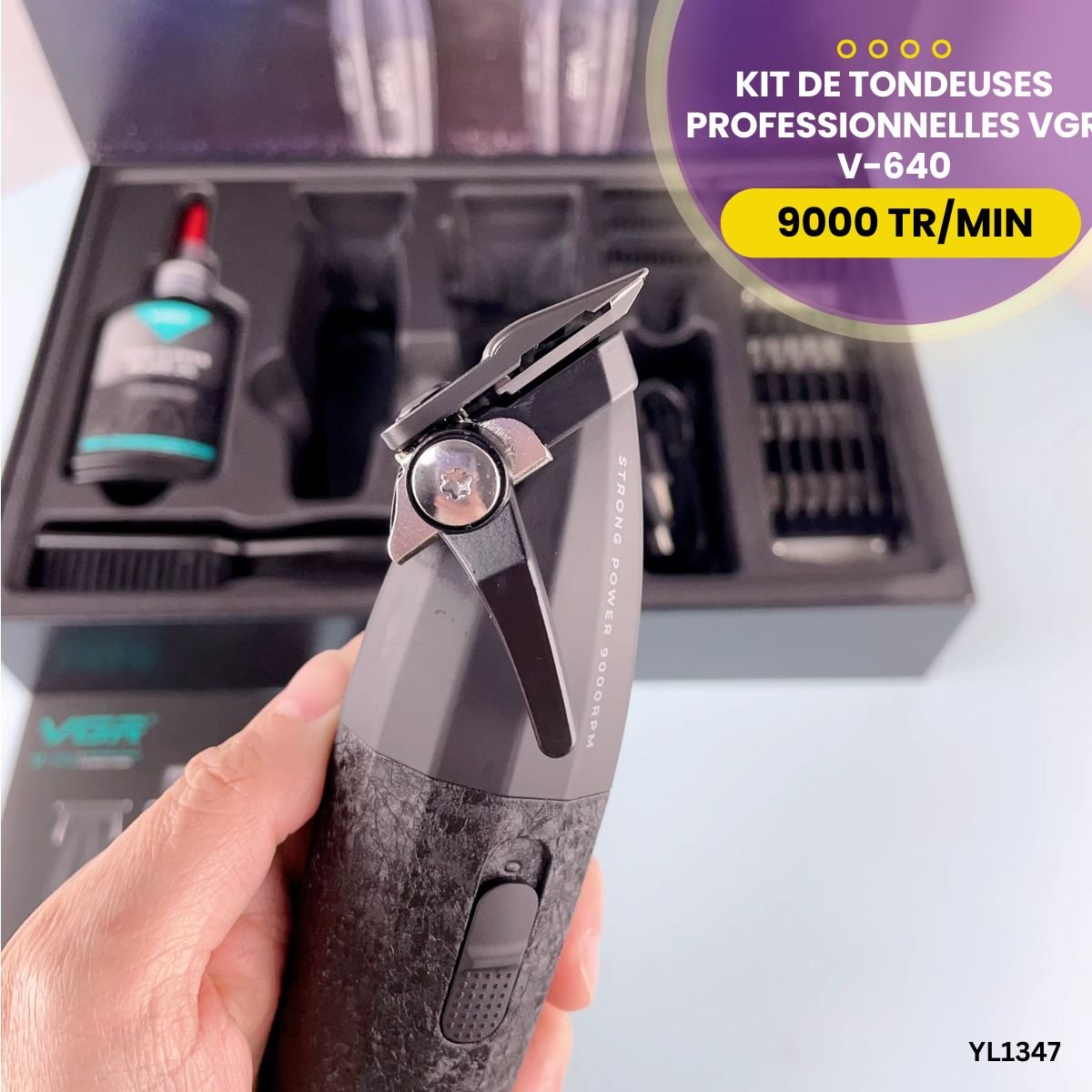 Kit de Tondeuses Pro VGR V-640 YL1347 – Image 3