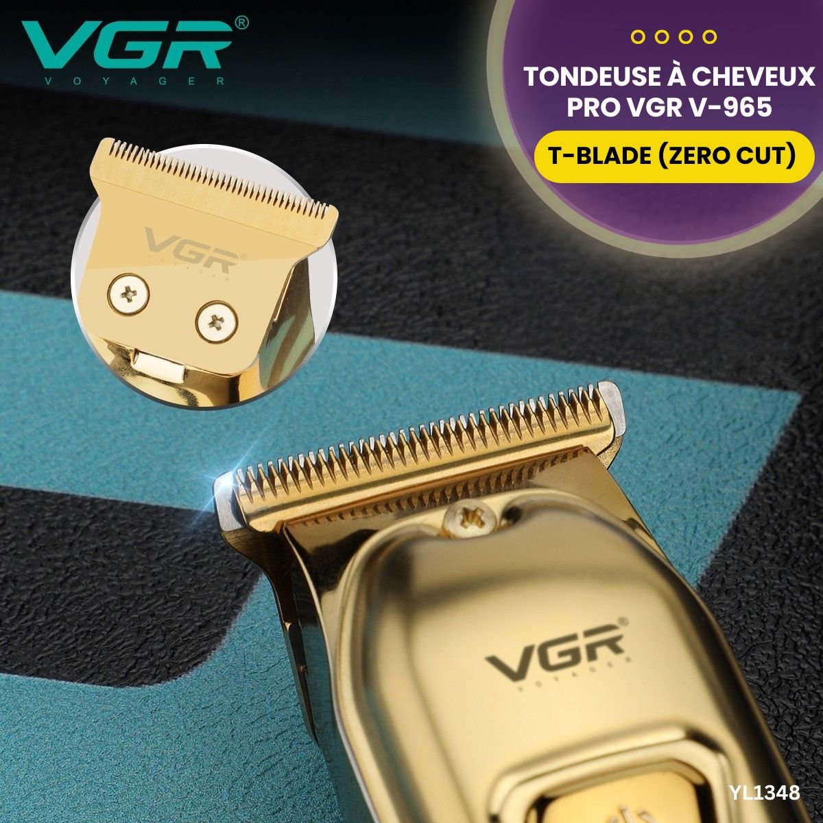 Tondeuse à Cheveux Pro VGR V-965 YL1348 – Image 3