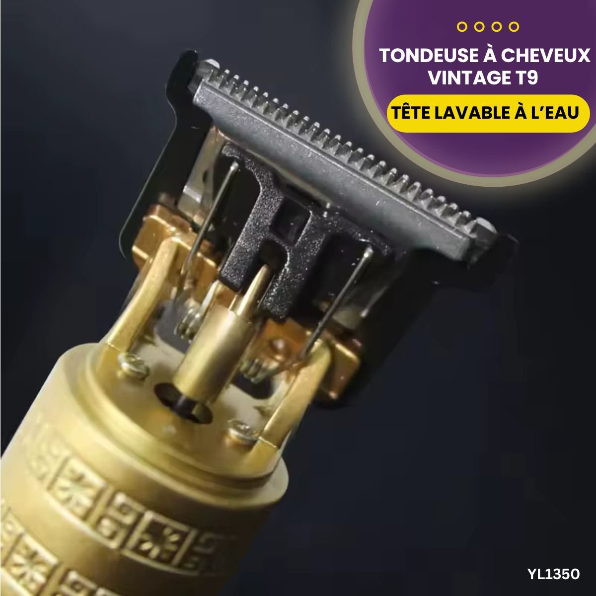 Tondeuse à cheveux VINTAGE T9 YL1351 – Image 2