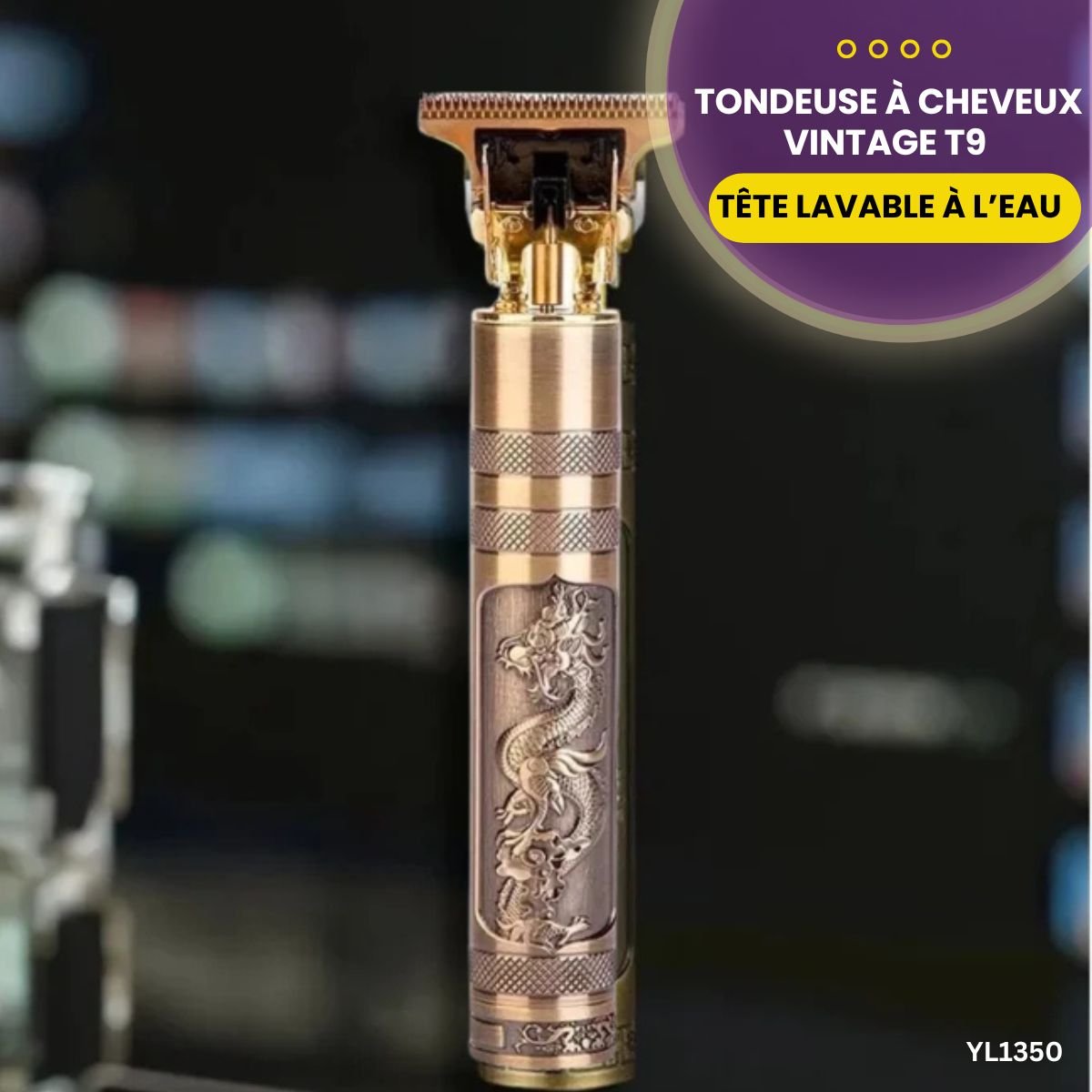 Tondeuse à cheveux VINTAGE T9 YL1351 – Image 3