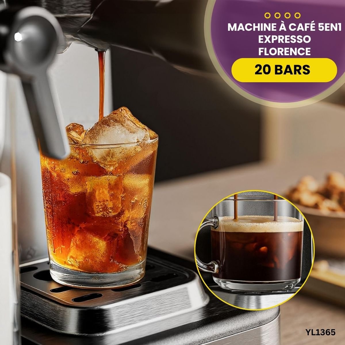 Machine Expresso et Capsule 5 En1 YL1365 – Image 3