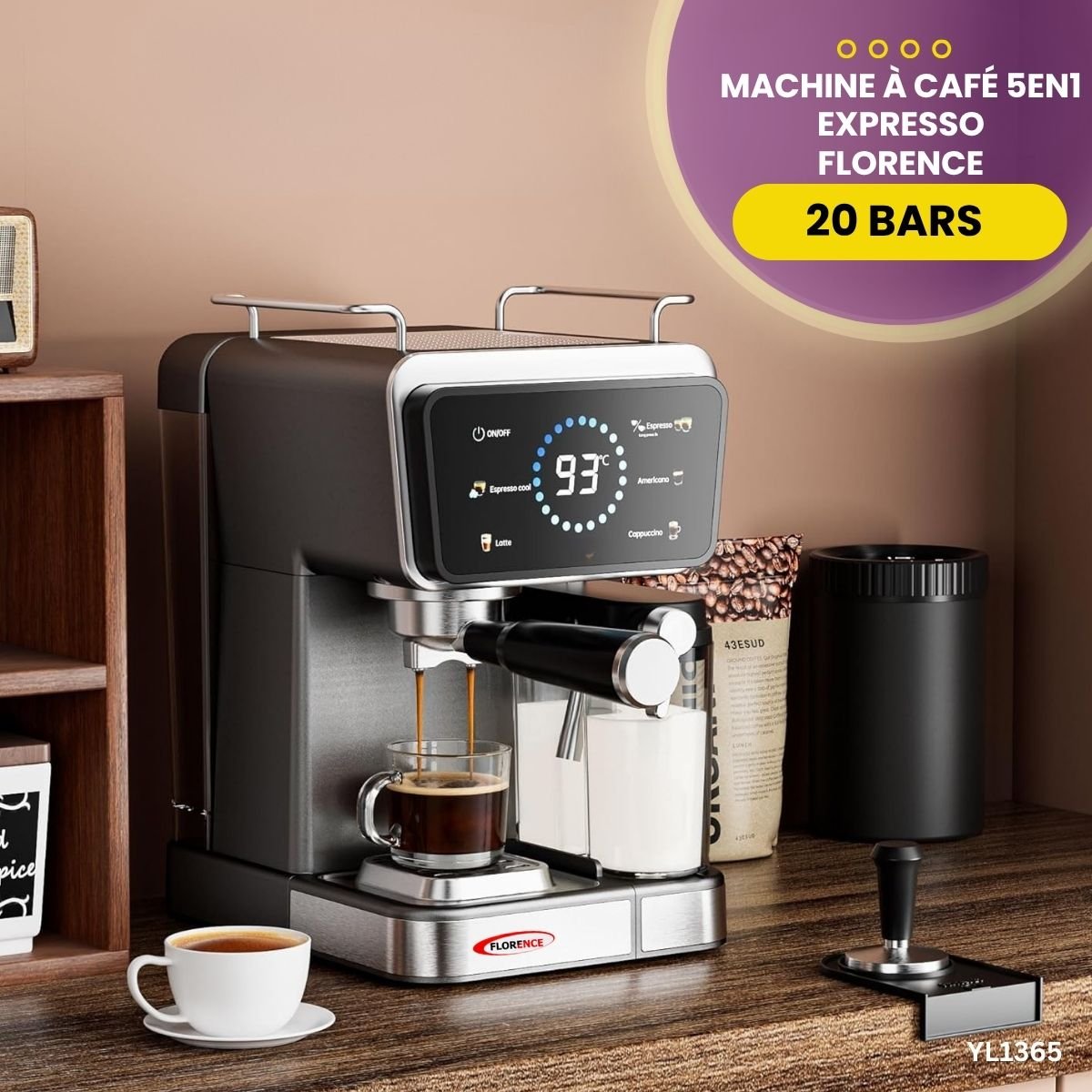 Machine Expresso et Capsule 5 En1 YL1365 – Image 2