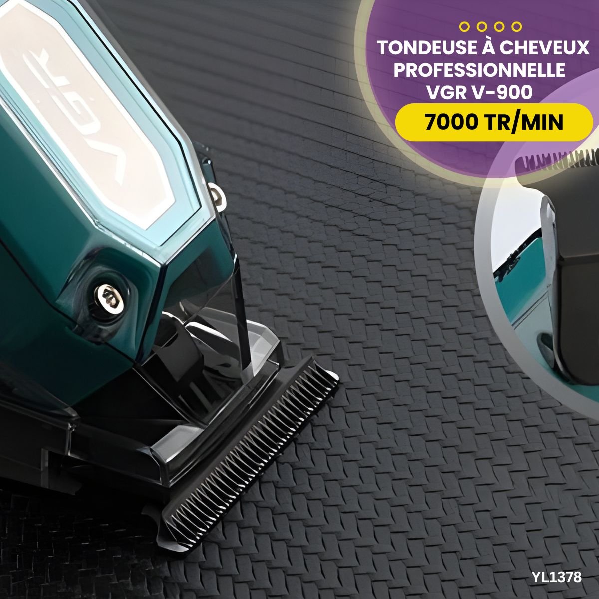 Tondeuse à Cheveux Pro VGR V-900 YL1378 – Image 2
