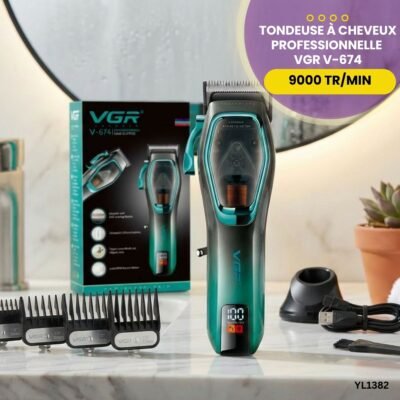 Tondeuse à Cheveux Pro VGR V-674 YL1382