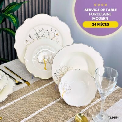 Service de Table Modern 24 Pièces YL1454