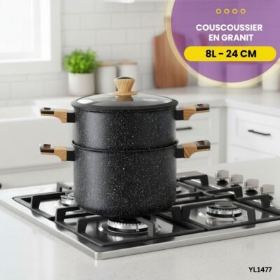 Couscoussier En Granit 8 L 24cm YL1477