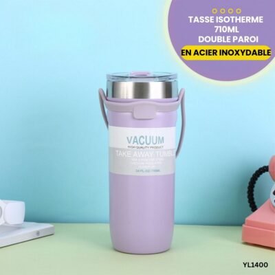 Tasse Isotherme 710ml Double Paroi YL1400