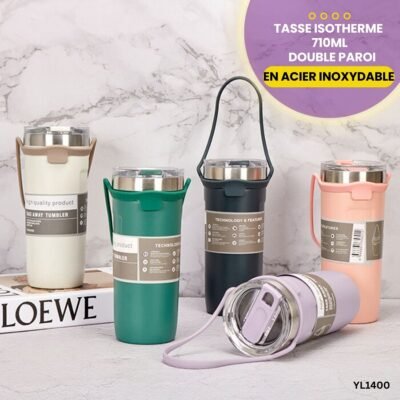 Tasse Isotherme 710ml Double Paroi YL1400